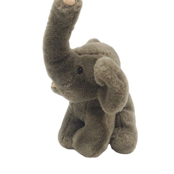 Carousel Plush Grey Elephant Stuffed Animal Toy - Hard‎ to find Vintage 1983 - Picture 3 of 7